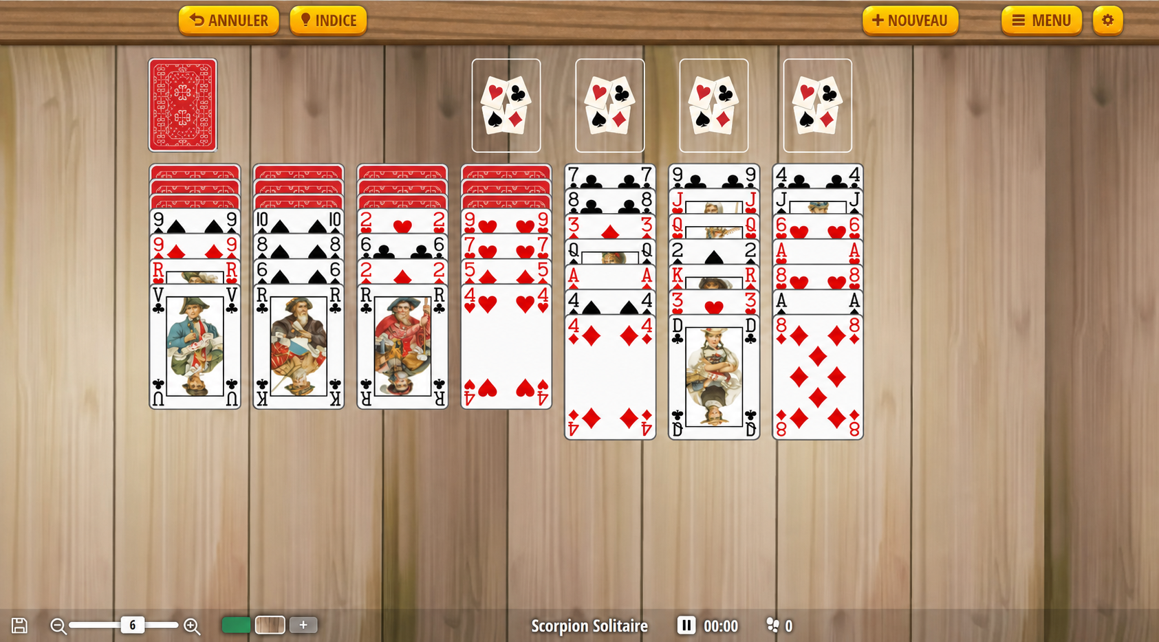 disposition du Scorpion Solitaire